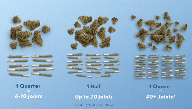 Weed Scale Measurements- Eighths to Ounces - PlainJane