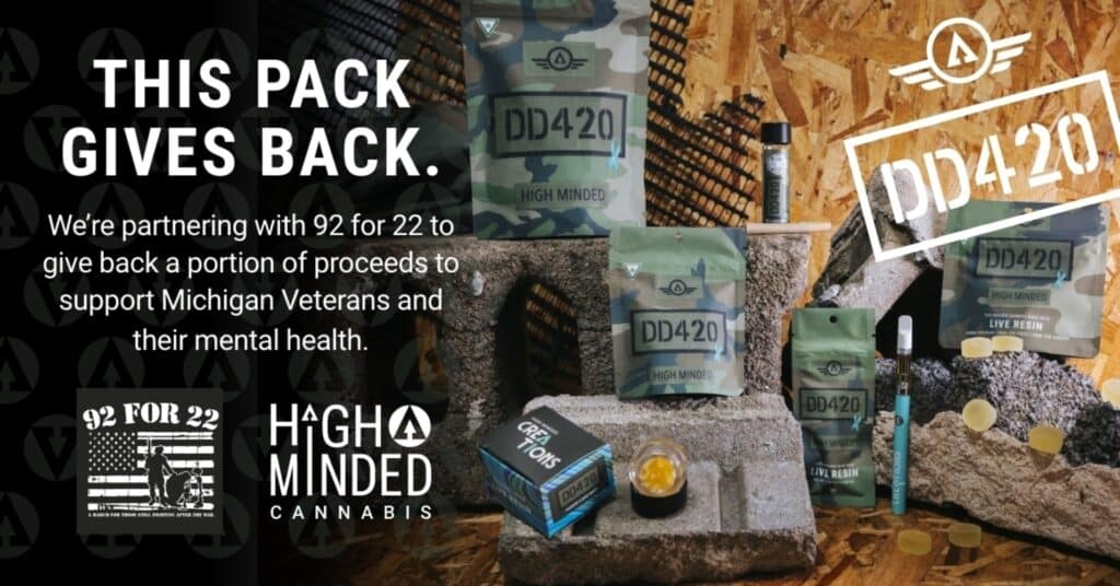 DD420 cannabis giving back to veterans